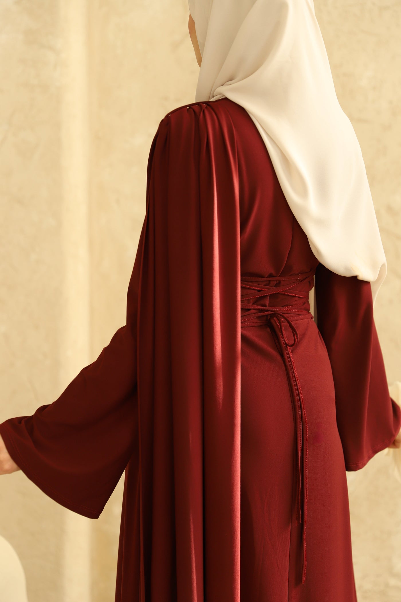 Dua Kleid in Bordeaux